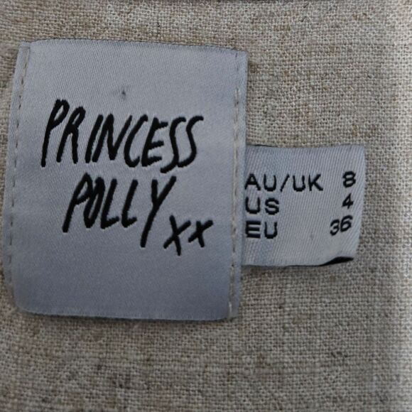 SOLD Stylish Cream Jumpsuit - Picture 4 of 16